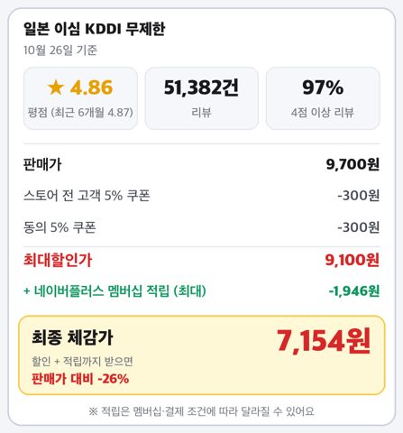 일본 여행 준비물 사진 2
